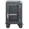 iPad to 13", MacBook Air to 13" & Chromebook 14" 20-bay Charging Trolley/Cart via USB-C (30W), Also other tablets/smartphones (with device to USB-C cable), Bays 330x25x235mm, USB-C charging c