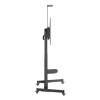 Trolley Mount Stand for TV & Monitors (crank handle height adjust), For screens: 37" to 120",VESA compatibility:all between 200x200 to 1000x600mm -check the dimensions of the four mounting ho