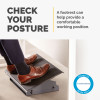 Fellowes Foot Rest Under Desk - Professional Series Under Desk Foot Rest Ergonomic Foot Rest with 3 Height Adjustable Positions & Non-Slip Platform Surface - Foot Rest Stool for Office & Home
