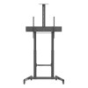 Trolley Mount Stand for TV & Monitors (crank handle height adjust), For screens: 37" to 120",VESA compatibility:all between 200x200 to 1000x600mm -check the dimensions of the four mounting ho