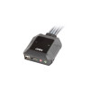 Aten CS22DP-AT KVM switch Black CS22DP