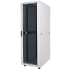 Network Cabinet, Free Standing (Standard), 32U, Usable Depth 123 to 573mm/Width 503mm, Grey, Assembled, Max 1500kg, Server Rack, IP20 rated, 19", Steel, Multi-Point Door Lock, One Lock Per Si
