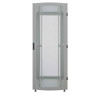 Network Cabinet, Free Standing (Premium), 42U, Usable Depth 129 to 829mm/Width 703mm, Grey, Flatpack, Max 2000kg, Server Rack, IP20 rated, 19", Aluminium, Multi-Point Door Lock, Split Side Pa