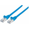 Network Patch Cable, Cat7 Cable/Cat6A Plugs, 2m, Blue, Copper, S/FTP, LSOH / LSZH, PVC, RJ45, Gold Plated Contacts, Snagless, Booted, Lifetime Warranty, Polybag