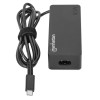 Mains USB-C Laptop Charger 65W, AC (UK) to Type-C Power Adapter, Universal Voltage Compatible with Most Notebooks, Ideal as Second or Replacement Power Supply, Includes Detachable UK AC Power