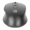 MW6020 Wireless Mouse, Black, Adjustable 800/1200/1600dpi via top-mount push-button control, 2.4Ghz (effective range up to 10m), USB, Optical, Ambidextrous, Six Button with Scroll Wheel, USB-