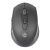 Manhattan MW6020 Wireless Mouse, Black, Adjustable 800/1200/1600dpi via top-mount push-button control, 2.4Ghz (effective range up to 10m), USB, Optical, Ambidextrous, Six Button with Scroll W