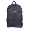 Manhattan Knappack Backpack 14.1", Black, LOW COST, Lightweight, Internal Laptop Sleeve, Accessories Pocket, Padded Adjustable Shoulder Straps, Water Bottle Holder, Three Year Warranty - 4405