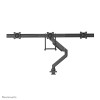 Neomounts NM-D775DX3BLACK Monitor arm 17-27" - gas spring - Topfix - 180Â°-stop