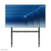Neomounts FL50-575BL1 TV trolley 65-115" - fast installation - TÃœV