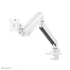 Neomounts NM-D775WHITEPLUS Monitor arm 10-49" - gas spring - Topfix - 180Â°-stop