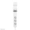 Neomounts DS22-840WH6 Desk socket with clamp and USB-C and USB-A ports - Quick charge - DS22-840WH6