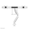 Neomounts NM-D775DXWHITE Monitor arm 10-32" - gas spring - Topfix - 180°-stop