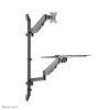 NeoMounts by Newstar -  Sit-stand workstation wall 17-32" - gas spring - WL90-325BL1