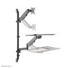 NeoMounts by Newstar -  Sit-stand workstation wall 17-32" - gas spring - WL90-325BL1