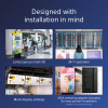 Sony FW-75BZ40L Signage Display Digital signage flat panel 190.5 cm (75") LCD Wi-Fi 700 cd/m² 4K Ultra HD Black Android 24/7 - FW-75BZ40L
