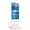 Allsee Technologies L55HD9W Signage Display Totem design 139.7 cm (55") LCD Wi-Fi 450 cd/mÂ² Full HD White Built-in processor Android 7.1 24/7 L55HD9W