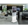Allsee Technologies L55HD9W Signage Display Totem design 139.7 cm (55") LCD Wi-Fi 450 cd/mÂ² Full HD White Built-in processor Android 7.1 24/7 L55HD9W