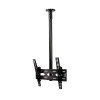 B-Tech Universal Flat Screen Ceiling Mount with Tilt (VESA 400) - 1.5m Ã50mm Pole