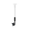 Flat Screen Ceiling / Desk Mount with Tilt & Swivel (VESA 100) - 1m ÃË50mm Pole