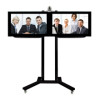 B-Tech Twin Screen VC Display Trolley