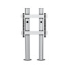 B-Tech MODE-AL - Premium Bolt-Down Single Screen Twin Column UC Stand - (VESA 900 x 800) - 2m