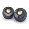 CREATIVE Pebble X - 2.0 USB-C Speakers Customizable RGB Lighting