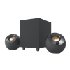 Creative Labs Creative Pebble Plus speaker set 8 W Home Black 2.1 channels 51MF0480AA000