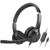 CREATIVE Chat USB - On-ear Headset with Swivel-to-mute Noise-cancelling Mic
