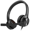 CREATIVE Chat USB - On-ear Headset with Swivel-to-mute Noise-cancelling Mic