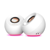 CREATIVE Pebble Pro - 2.0 USB-C Computer Speakers with RGB (White)