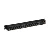 Eaton EFLX12I power distribution unit (PDU) 13 AC outlet(s) 1U Black