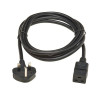 Eaton P052-2P5M-UK power cable Black 2.5 m BS 1363 IEC C19 P052-2P5M-UK