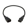 Eaton P004-P5M-EU power cable Black 0.5 m IEC C13 IEC C14