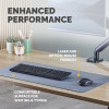 Fellowes Computer Desk Mat with Non-Slip Base Breyta Desk Mat with Antibacterial Protection Marine - 100139322