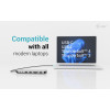 USB-C Metal Nano 3x Display Dock, 2x HDMI 1x USB-C video with Power Delivery 140W + Universal Charger 140 W