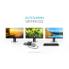 SB-C Metal Ergonomic 4K 3x Display Docking Station with Power Delivery 85 W + i-tec Universal Charger 100 W