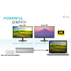 USB-C Metal Nano 2x Display Docking Station with PD 100 W + Charger 100W