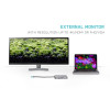 i-tec Metal USB-C Nano Dock HDMI/VGA with LAN + Charger 100W - C31NANOVGA100UK