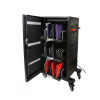 Charging cabinet with individual lockers for smatphone code locks - Tabisafe S30 - 612030