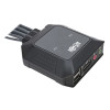 B032-DPUA2 2-Port DisplayPort 1.1/USB KVM Switch with Audio/Video, Built-In Cables, USB Peripheral Sharing