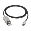 USB-C to DisplayPort Active Adapter Cable (M/M) - 8K 60 Hz, 4K 144 Hz, HDR, 4:4:4, HDCP 2.3, Black, 3 ft. (0.9 m)