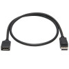 P579-003 DisplayPort Extension Cable with Latch, 4K @ 60 Hz, HDCP 2.2 (M/F), 3 ft. (0.91 m)