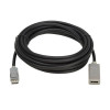 DisplayPort Extension Cable with Active Repeater and Latching Connector (M/F), 4K 60 Hz, HDR, 4:4:4, HDCP 2.2, 20 ft. (6.1 m), TAA