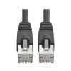 N262-010-BK Cat6a 10G Snagless Shielded STP Ethernet Cable (RJ45 M/M), PoE, Black, 10 ft. (3.05 m)