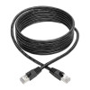 N262-010-BK Cat6a 10G Snagless Shielded STP Ethernet Cable (RJ45 M/M), PoE, Black, 10 ft. (3.05 m)