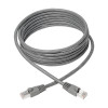 N262-010-GY Cat6a 10G Snagless Shielded STP Ethernet Cable (RJ45 M/M), PoE, Gray, 10 ft. (3.05 m)