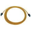 Tripp Lite N370X-05M 400G Duplex Singlemode 9/125 OS2 Switchable Fiber Optic Cable (LC/UPC M/M), LSZH, Yellow, 5 m (16.8 ft.)