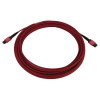 N845B-10M-12-MG 100G Multimode 50/125 OM4 Fiber Optic Cable (12F MTP/MPO-PC F/F), LSZH, Magenta, 10 m (32.8 ft.)