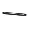 N252-024 24-Port 1U Rack-Mount Cat6/Cat5 110 Patch Panel, 568B, RJ45 Ethernet, TAA